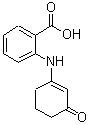 CAS 登录号：132600-13-6， 2-[(3-氧代-1-环己烯-1-基)氨基]苯甲酸