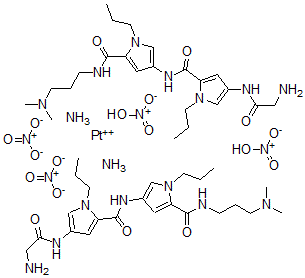 CAS 登录号：132642-25-2， 铂-二-纺锤菌素