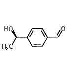 CAS#: 132654-10-5, 4-[(1R)-1-Hydroxyethyl]Benzaldehyde