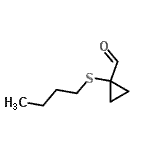 CAS#: 132686-11-4, 1-(Butylsulfanyl)Cyclopropanecarbaldehyde