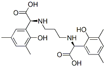 CAS 登录号：132750-98-2， (2S)-2-(2-羟基-3,5-二甲基苯基)-2-[3-[[(1S)-2-羟基-1-(2-羟基-3,5-二甲基苯基)-2-氧代乙基]氨基]丙基氨基]乙酸
