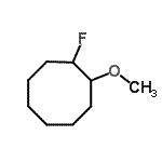 CAS#: 132803-37-3, 1-Fluoro-2-Methoxycyclooctane