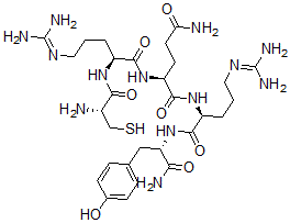 CAS 登录号：132880-12-7， 半胱氨酰-神经肽Y(32-36)酰胺