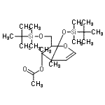 CAS#: 132891-79-3, (2xi)-3-O-Acetyl-2,6-Anhydro-5-Deoxy-1,4-Bis-O-[Dimethyl(2-Methyl-2-Propanyl)Silyl]-3,4-Di-C-Methyl-D-Threo-Hex-5-Enitol