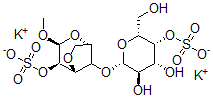 CAS#: 132895-20-6, Dipotassium [(1R,2R,3S,5S)-8-[(2S,3R,4R,5R,6R)-3,4-Dihydroxy-6-(Hydroxymethyl)-5-Sulfonatooxyoxan-2-Yl]Oxy-3-Methoxy-4,7-Dioxabicyclo[3.2.1]Octan-2-Yl] Sulfate