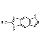 CAS#: 133032-24-3, 6-Methyl-1,5-Dihydroimidazo[4,5-f]Indazole