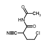 CAS#: 133036-82-5, N-Acetyl-4-Chloro-2-Cyanobutanamide