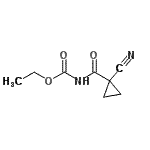 CAS#: 133036-89-2, Ethyl [(1-Cyanocyclopropyl)Carbonyl]Carbamate