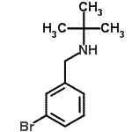 CAS 登录号：133042-85-0， N-(3-溴苄基)-2-甲基-2-丙胺