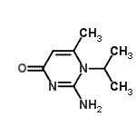 CAS 登录号：133062-62-1， 2-氨基-1-异丙基-6-甲基-4(1H)-嘧啶酮