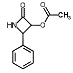 CAS 登录号：133066-59-8， 2-氧代-4-苯基-3-氮杂环丁基乙酸酯