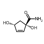CAS#: 133071-13-3, (1S,4R)-1,4-Dihydroxy-2-Cyclopentene-1-Carboxamide