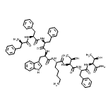CAS 登录号：133073-82-2， D-苯丙氨酰-L-苯丙氨酰-L-苯丙氨酰-D-色氨酰-L-赖氨酰-L-苏氨酰-L-苯丙氨酰-L-苏氨酰胺