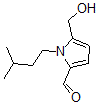 CAS 登录号：133086-80-3， 5-(羟基甲基)-1-(3-甲基丁基)吡咯-2-甲醛