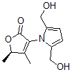 CAS 登录号：133086-87-0， (5R)-3-[2,5-二(羟基甲基)吡咯-1-基]-4,5-二甲基-5H-呋喃-2-酮