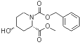 CAS#: 133192-45-7, 1-Benzyl 2-Methyl (2S,4R)-4-Hydroxy-1,2-Piperidinedicarboxylate