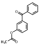 CAS 登录号：13324-18-0， 3-苯甲酰基苯基乙酸酯