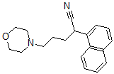 CAS 登录号：13326-37-9， alpha-(1-萘基)-4-吗啉戊腈