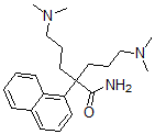 CAS#: 13326-41-5, alpha,alpha-Bis[3-(Dimethylamino)Propyl]-1-Naphthaleneacetamide