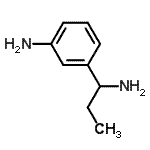 CAS 登录号：133332-52-2， 3-(1-氨基丙基)苯胺