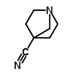 CAS#: 133366-28-6, 1-Azabicyclo[2.2.1]Heptane-4-Carbonitrile