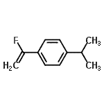 CAS#: 133367-98-3, 1-(1-Fluorovinyl)-4-Isopropylbenzene