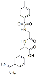 CAS#: 133397-82-7, (2S)-3-(3-Carbamimidoylphenyl)-2-[[2-[(4-Methylphenyl)Sulfonylamino]Acetyl]Amino]Propanoic Acid