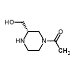 CAS 登录号：133407-36-0， 1-[(3S)-3-(羟基甲基)-1-哌嗪基]乙酮