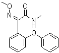 CAS 登录号：133408-51-2， (2Z)-2-(甲氧基亚胺)-N-甲基-2-(2-苯氧基苯基)乙酰胺