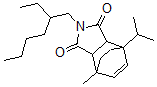 CAS#: 13358-11-7, 2-(2-Ethylhexyl)-3a,4,7,7a-tetrahydro-4-methyl-7-(1-methylethyl)-4,7-Ethano-1H-isoindole-1,3(2H)-dione