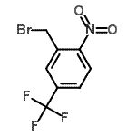 CAS#: 133605-28-4, 2-(Bromomethyl)-1-Nitro-4-(Trifluoromethyl)Benzene