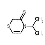 CAS 登录号：133643-17-1， 4-异丙基-2H-1,4-噻嗪-3(4H)-硫酮