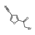 CAS 登录号：133674-68-7， 5-(溴乙酰基)-3-糠腈