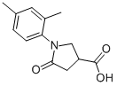 CAS 登录号：133748-22-8， (3S)-1-(2,4-二甲基苯基)-5-氧代吡咯烷-3-羧酸