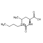 CAS 登录号：133906-92-0， N-己酰-L-亮氨酸
