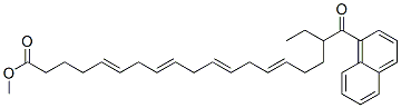 CAS#: 133983-27-4, [(6E,9E,12E,15E)-20-Methoxy-20-Oxoicosa-6,9,12,15-Tetraen-3-Yl] Naphthalene-1-Carboxylate