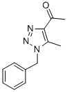 CAS 登录号：133992-60-6， 1-[5-甲基-1-(苯基甲基)-1H-1,2,3-三唑-4-基]-乙酮