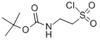 CAS 登录号：134019-73-1， N-叔丁氧羰基-2-氨基乙烷磺酰氯