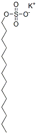 CAS 登录号：13419-37-9， 十四烷基硫酸酯钾盐