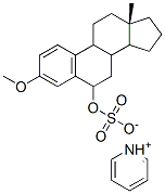CAS#: 134223-97-5, (6alpha)-3-Methoxyestra-1,3,5(10)-trien-6-ol hydrogen sulfate compd. with pyridine (1:1)