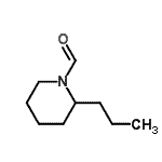 CAS#: 134253-35-3, 2-Propyl-1-Piperidinecarbaldehyde