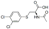 CAS 登录号：13443-69-1， N-乙酰基-S-(3,4-二氯苯基)-L-半胱氨酸