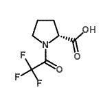 CAS 登录号：134454-19-6， 1-(三氟乙酰基)-D-脯氨酸