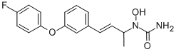 CAS#: 134470-38-5, N-[3-[3-(4-Fluorophenoxy)Phenyl]-1-Methyl-2-Propen-1-Yl]-N-Hydroxy-Urea