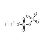 CAS#: 13453-35-5, Dithallium dichromate