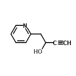 CAS 登录号：134541-95-0， 1-(2-吡啶基)-3-丁炔-2-醇
