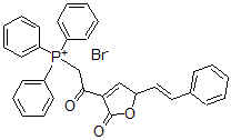 CAS#: 134564-84-4, [2-Oxo-2-[2-Oxo-5-[(E)-2-Phenylethenyl]-5H-Furan-3-Yl]Ethyl]-Triphenylphosphanium Bromide