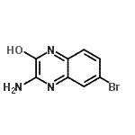 CAS 登录号：134577-43-8， 3-氨基-6-溴-2(1H)-喹喔啉酮