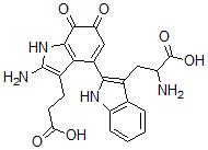 CAS#: 134645-25-3, 2-Amino-3-[2-[2-Amino-3-(2-Carboxyethyl)-6,7-Dioxo-1H-Indol-4-Yl]-1H-Indol-3-Yl]Propanoic Acid