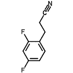 CAS#: 134672-74-5, 3-(2,4-Difluorophenyl)Propanenitrile